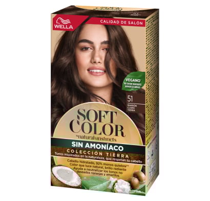 Tinta Soft Color N°51 Marrón Claro Tierra