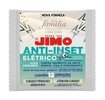 Tabletas Antimosquitos Jimo 12 Unidades