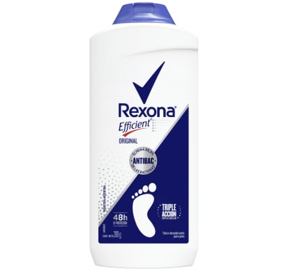 TALCO PEDICO REXONA EFFICIENT 200GRS