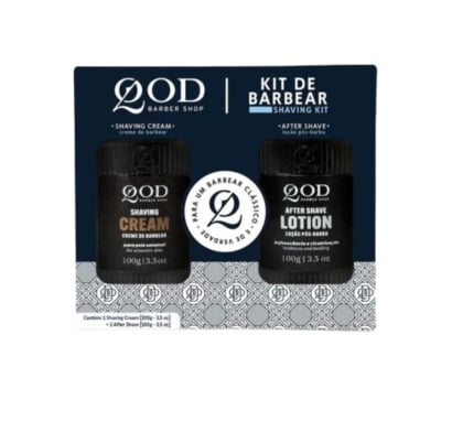 Kit Barber Shop Crema de Afeitar 100 g + After Shave 100 g
