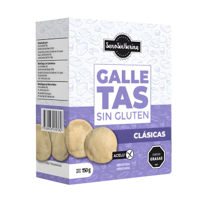 Galletas Sano Sin Harina Clásicas 150 G
