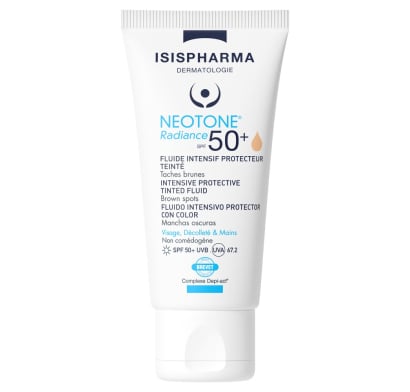 Fluido Protector Isispharma Neotone Radiance FPS50+ Tono Claro 30 ml