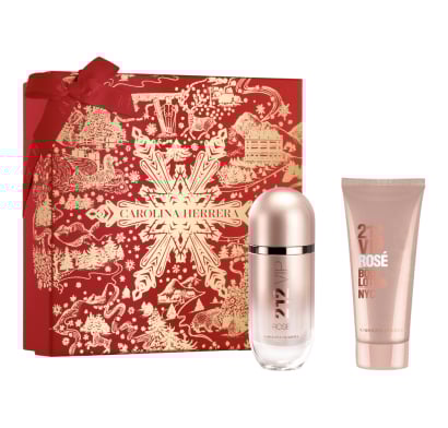 Cofre Carolina Herrera Perfume 212 Vip Rose Femme EDP 80 ml + Loción Corporal 100 ml
