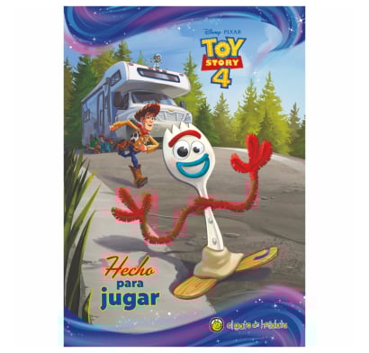 Libro Toy Story 4 - Hecho Para Jugar! 