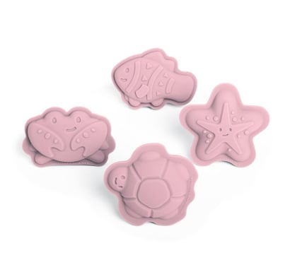 Juego Bigjigs Formas De Silicona Rosa