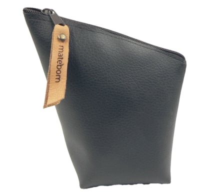 Yerbera de Eco Cuero Matebom Negra