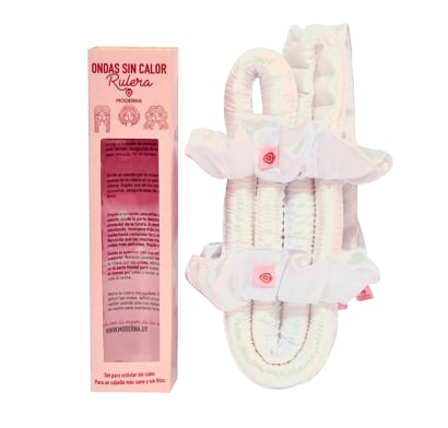 Rulera de Ondas sin Calor Moderna Ópalo Blanco 