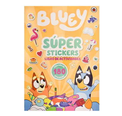 Libro Bluey - superstickers 