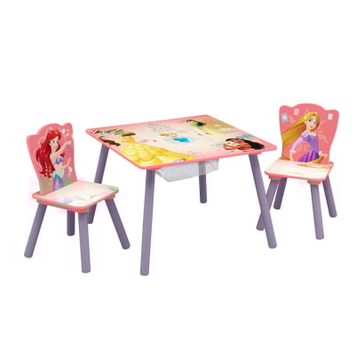 Juego de Mesa y Sillas Disney Princesas