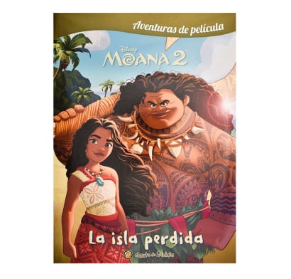 Libro Moana 2 - la isla perdida aventuras de película 