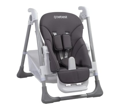Silla de Comer Bebesit Snack Gris