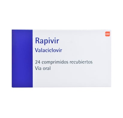 Rapivir 500 mg 24 Comprimidos Recubiertos