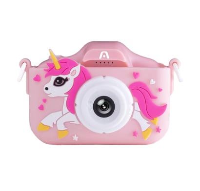 Cámara Digital Argom Magic Pix 81 Lente Dual Rosa