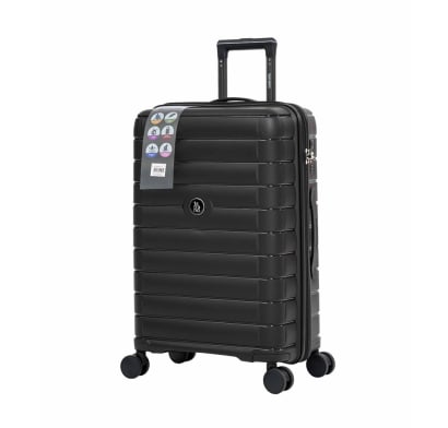 Valija Rígida Terrano Mediana Negra 66 x 44 x 27 cm