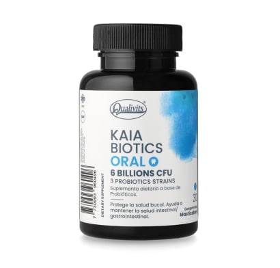 Probióticos Qualivits Kaia Biotics Oral 30 Comprimidos Masticables