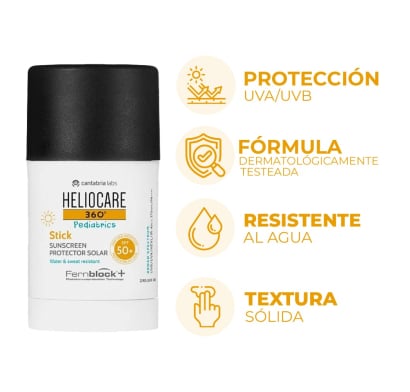 Protector Solar Heliocare 360° Stick Pediátrico Spf50+ 25 g