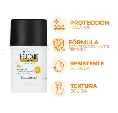 Protector Solar Heliocare 360° Stick Pediátrico Spf50+ 25 g