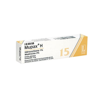 Mupax H 1%/2% Crema 15 g