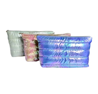 Neceser Top Metalizado 1 Unidad Colores Surtidos