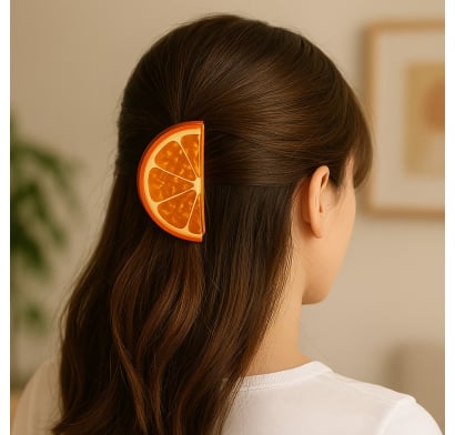 Pinza para el Pelo Top Naranja 1 Unidad
