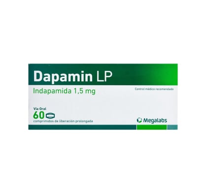 Dapamin 1.5 Mg 60 Comprimidos Lp