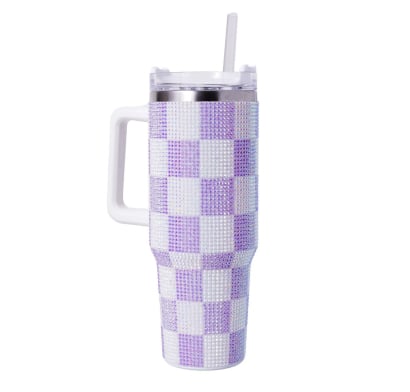 Vaso Farma Hogar con Brillos Cuadrille 1.18 l