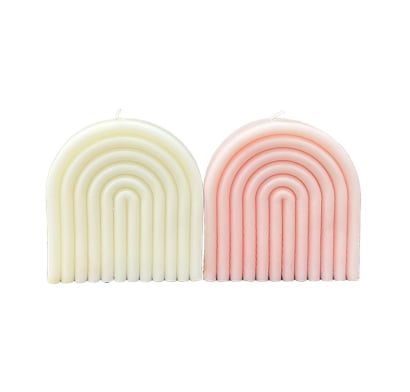 Vela Farma Hogar Arcoíris 1 Unidad Colores Surtidos