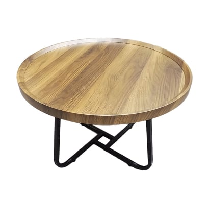 Mesa de Living Selecta Mdf Base Metal