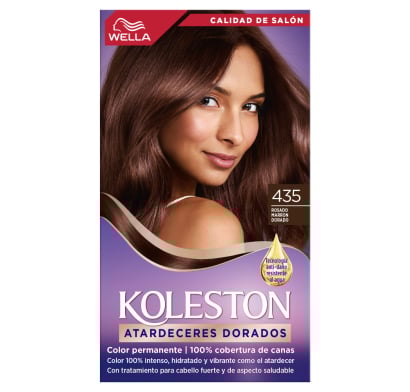 Kit Tinta Koleston N°435 Rosado Marrón Dorado