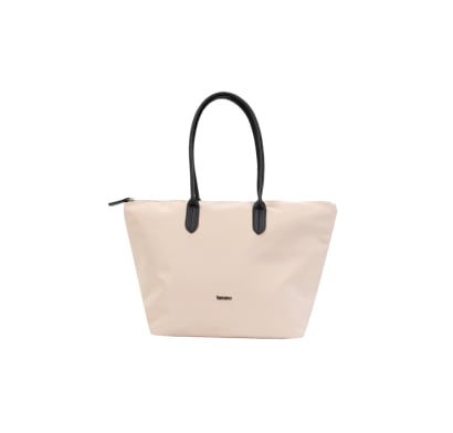 Bolso Terrano Roma Combinado Beige
