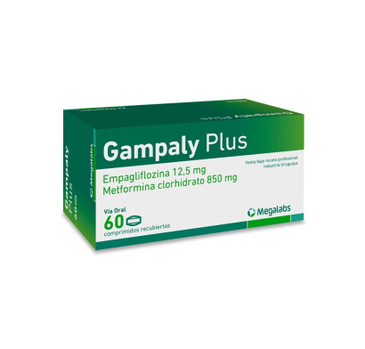 Gampaly Plus 12.5 / 850 Mg 60 Comprimidos Recubiertos