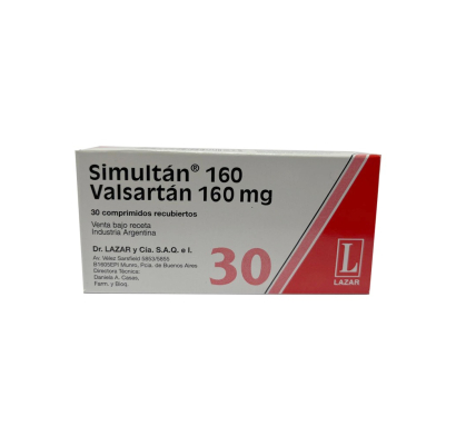 Simultan 160 mg 30 Comprimidos Recubiertos