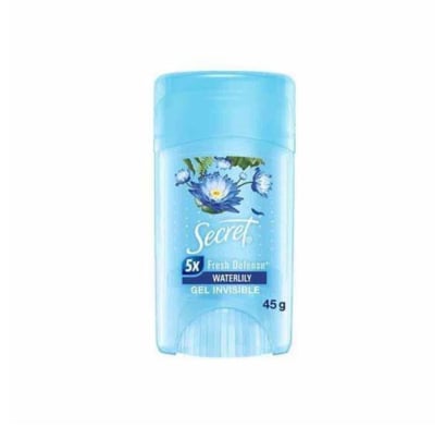 Antitranspirante en Gel Secret Waterlily Invisible 45 g