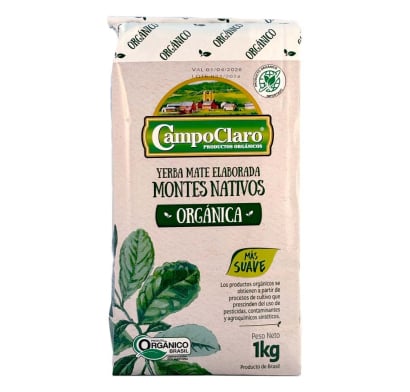 Yerba Orgánica Campo Claro Montes Nativos 1 kg