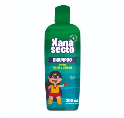 Piojicida Xanasecto Shampoo y Acondicionador 200 ml