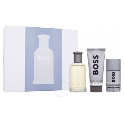 Cofre Hugo Boss Perfume Bottled Men EDT 100 ml + Desodorante 75 ml + Gel de Ducha 100 ml