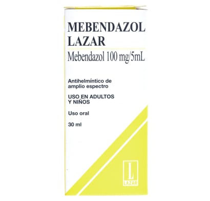 MEBENDAZOL LAZAR SUSPENSION 30 ML