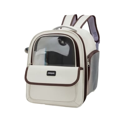 Mochila Transportadora Petshop Blanca