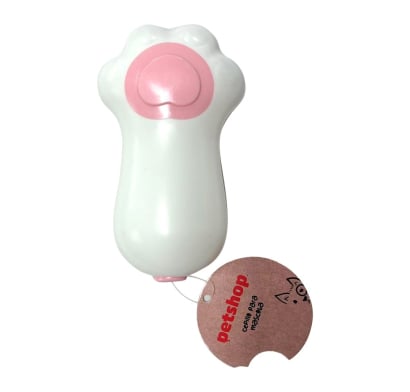 Cepillo para Mascotas Petshop Pata con Dispensador de Shampoo 