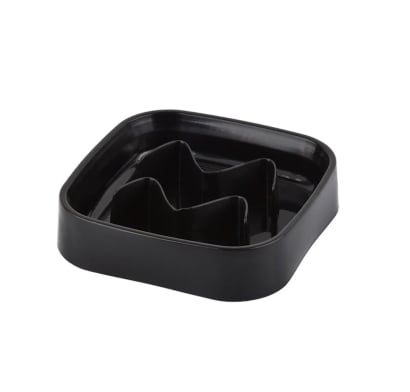 Plato para Mascotas Petshop Negro