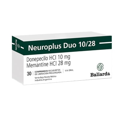 Neuroplus Duo 10/28 mg 30 Comprimidos Recubiertos LP