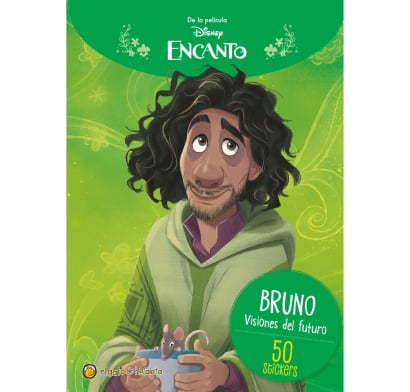 Libro Bruno Disney encanto con stickers