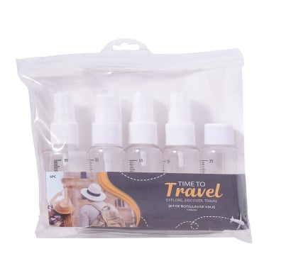Set Botellas de Viaje Travel 4 Unidades