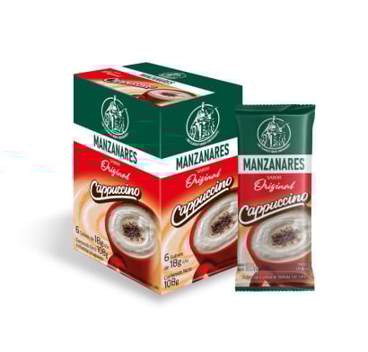 Café Capuccino Manzanares Clásico 6 Unidades