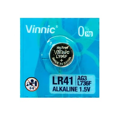 Pila Vinnic LR41 1 Unidad