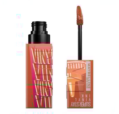 Labial Maybelline SuperStay Vinyl Ink Sauce Collection N°185 Caramel