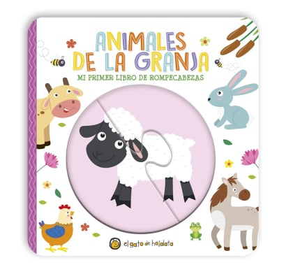 Libro Mi primer rompecabezas - animales de la granja
