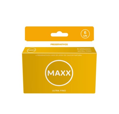 Preservativos Maxx Ultra Fino 6 Unidades