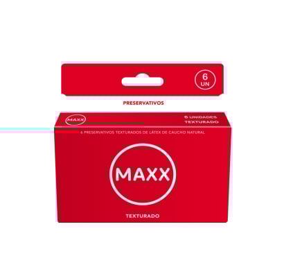 Preservativos Maxx Texturado 6 Unidades