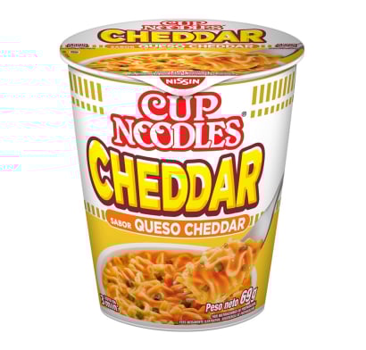 Fideos Nissin en Taza Sabor Queso Cheddar 69 g